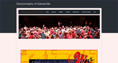 Desktop Screenshot of danscompanyofgainesville.org